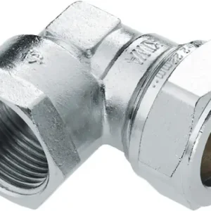 Bestel Nu Bonfix knelkoppeling - knie - binnendraad - 3/4“ x 15mm - Vertint Messing