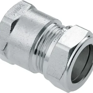 Bonfix knelkoppeling - Schroefbus - 1“ x 28mm - Vertint Messing Lage Prijs