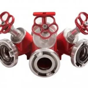 Storz 3-weg-Splitter - Verdeler aluminium - In 1x DN81 > uit 3x DN81 - grijs Budget