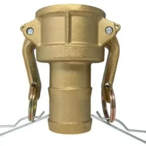 Hoge Kwaliteit Camlock Vrouwelijk met Slangtule - Type C - Messing - Slangtule 13 mm - DN 13 - C50