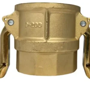 Weekendaanbieding Camlock Vrouwelijk met Binnendraad - Type D - Messing - 1/2“ - DN 13 - D50