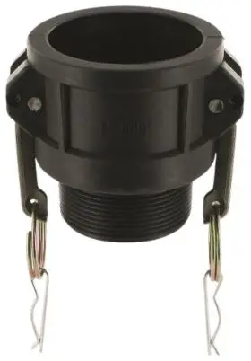 Camlock Vrouwelijk met Buitendraad - Type B - PP (Polypropyleen) - 3“ - DN 75 - B300 Korting