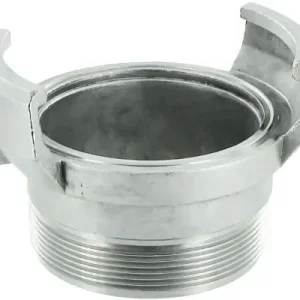 Guillemin koppeling x buitendraad - Zonder vergrendeling - DN65 x 2-1/2" - RVS 316 Gratis Verzending