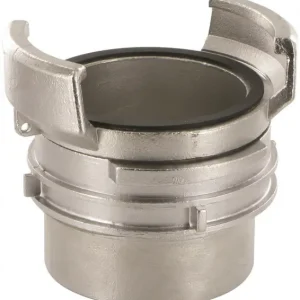 Handgemaakt Guillemin koppeling x binnendraad - met vergrendeling - DN80 x 3" - RVS 316