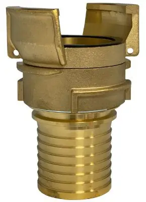 Authentiek Guillemin koppeling x slangtule - DN80 x 76mm - Messing