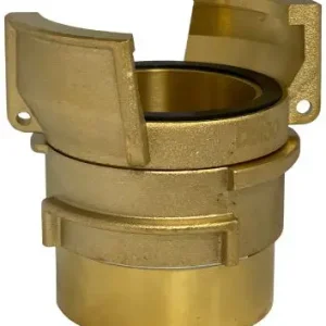 Topkwaliteit Guillemin koppeling x binnendraad - met vergrendeling - DN80 x 3" - messing