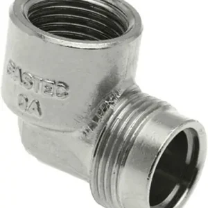 Bonfix Aansluitstuk haaks 3/8 x M24 - binnendraad x M24 Wereldwijde Verzending