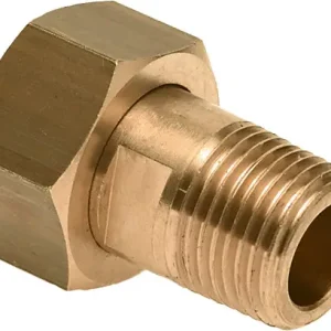 Bonfix 2-delige koppeling - met geborgde neopreenring 3/4 x 1/2 - wartelmoer x conische buitendraad Alleen Vandaag