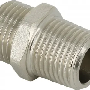 Bonfix Inox gasflexibels voor België Nippel ISO 7 - voor gasflexibles 1/2 - 2 x buitendraad Finale Uitverkoop