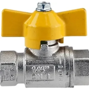 Actieprijs Kogelkraan vlinder 1/2" Bi x Bi GAS