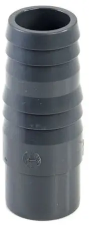 Druk PVC slangtule met lijmaansluiting - 40 x 40-43mm - 10 bar Premium