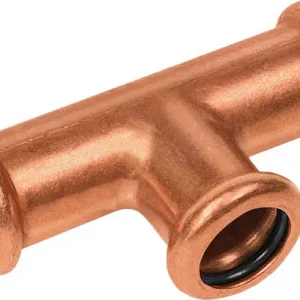 Tijdelijk Beschikbaar Bonfix Pressfitting roodkoper WATER T-koppeling - verlopend 35x18x35 - 3 x press - (m-profiel)