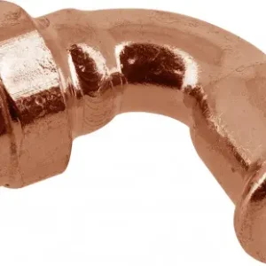 Beste Prijs Bonfix Pressfitting roodkoper GAS Kniekoppeling 90° 1/2 x 22 - lange binnendraad x press - (m-profiel)