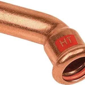 Beperkte Voorraad Bonfix Pressfitting roodkoper SOLAR Insteekbocht 45° - 28 x 28 - insteek x press - (m-profiel)