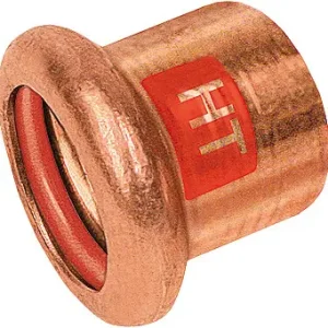 Betaalbaar Bonfix Pressfitting roodkoper SOLAR Eindkoppeling 18 - 1 x press - (m-profiel)