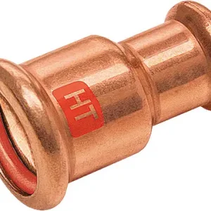 Nieuwe Collectie Bonfix Pressfitting roodkoper SOLAR Rechte verloopkoppeling 18x12 - 2 x press - (m-profiel)