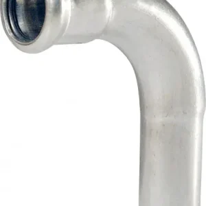 Nieuw Model Bonfix Pressfitting RVS 316L Insteekbocht 90° 脴108 x 108 - insteek x press - (m-profiel)