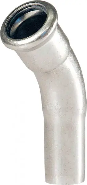 Veilige Betaling Bonfix Pressfitting RVS 316L Insteekbocht 45° 脴88,9 x 88,9 - insteek x press - (m-profiel)