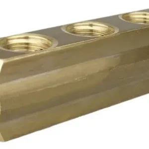 Ambachtelijk Verdeelblok Ms 3/4" (9 x 1/2") 50mm