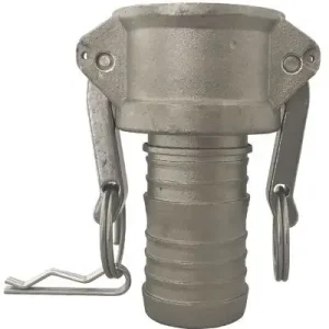 Camlock Vrouwelijk met Slangtule - Type C - RVS-316 - Slangtule 25 mm - DN 25 - C100 Geld-Terug-Garantie