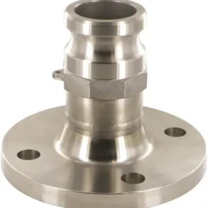 Camlock koppeling - Mannelijk x Flens - DN32 - RVS 316 Geld-Terug-Garantie