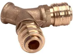 Limited Edition Euroline - 2-weg snelkoppeling - Binnendraad - 3/8" - messing