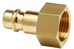 Garantie Inbegrepen Euroline - Insteeknippel voor snelkoppeling - Binnendraad - 1/4" - messing