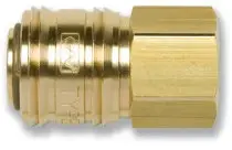 Euroline - Snelkoppeling - Binnendraad - 1/4" - messing Nieuw Model