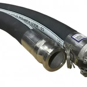 Ambachtelijk Industrieslang Zuig-pers - Compleet met Camlock Koppelingen - 75mm - 7meter