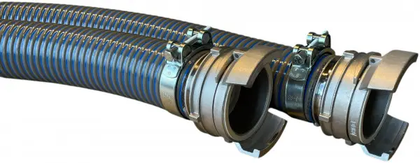 Authentiek Universele Slang Zuig-Pers - Compleet met Guillemin Koppelingen - 100mm - 6meter