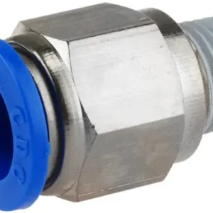 Ambachtelijk Rechte Inschroef KoppelinGInsteek teruG slaG klep-K 8mmmm xR1/8"(PC 08R01N)