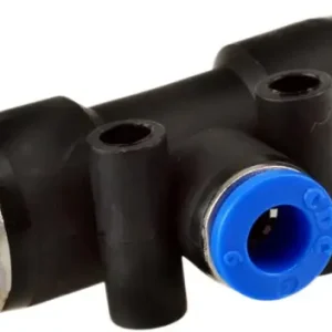 Beperkte Voorraad T-koppeling insteek verloop 6 x 4 x 6 mm (PGT 0604N)