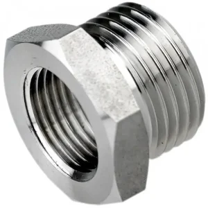 VN-P G1/2" Bu x G1/4" Bi RVS Topkwaliteit