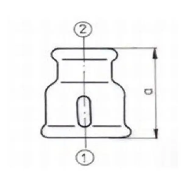 Verloopsok Nr.240 Gegalvaniseerd 3/4“ x 3/8“ Gereduceerde Prijs
