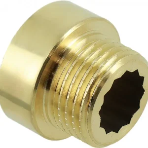 Speciale Aanbieding Bonfix Kraanverlengstuk - messing - 1/2" x 10 - binnendraad x lengte (mm)