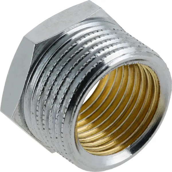 Bonfix Draadfitting Verloopring 1 x 3/4 - buitendraad x binnendraad - chroom Nu Kopen