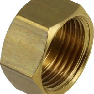 Superprijs Bonfix messing kap - 3/8“ Binnendraad