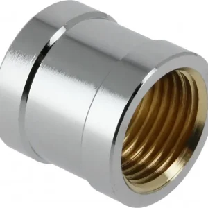 Bonfix Draadfitting Sok 3/8 - 2 x binnendraad - Chroom Budget