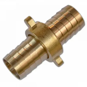 Slangverbinder 3-delig voor 1" slang(25mm) Messing Gratis Retour