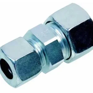 Voordeelprijs Snijringkoppeling - Rechte Verbindingskoppelingen - Verloopkoppeling - Inclusief Moer en Snijring - GR 12/ 8 S