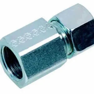 Ambachtelijk Snijringkoppeling - Manometerkoppeling - (MAV) - Inclusief Moer en Snijring - MAV 6 SR