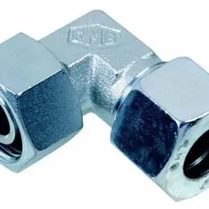 Aanbieding Snijringkoppelingen - 45gr & 90gr Koppelingen - Instelbare Kniekoppelingen - DKO -Inclusief Moer en Snijring - EW-O 8 L