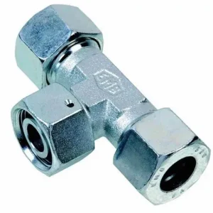 Authentiek Snijringkoppelingen - T-Koppelingen - Instelnaar L-Koppeling - DKO (ETO) -Inclusief Moer en Snijring - EL-O 16 S