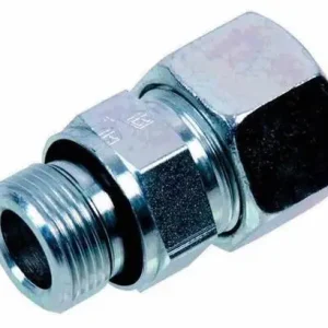 Ambachtelijk Snijringkoppelingen - Inschroefkoppelingen - Inschroefkoppeling - Metrisch-WD - Inclusief Moer en Snijring - GE 22LR 1/2 60GR