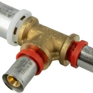 Voordeelprijs Bonfix Alu-pers fittingen T-koppeling, verlopend 25 x 16 x 16 -