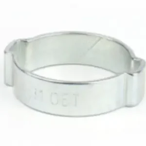 Weekendaanbieding Slangklem - 2 oor -Staal verzinkt - klembereik 25-28mm