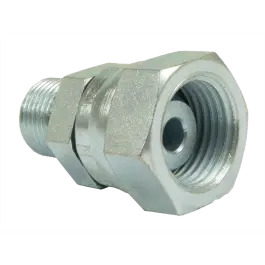 Verloopnippel - Staal - 1/4" bu x 1/4" Wartel - BSP Gratis Verzending