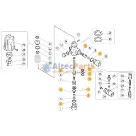 VB9 - Reparatieset voor drukregelaar - 10-delig Seizoensaanbieding