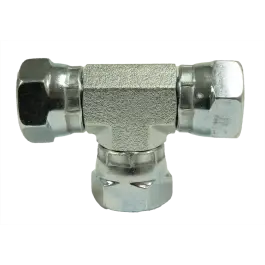 Authentiek T-stuk - Staal - 3x 1/2" Wartel - BSP