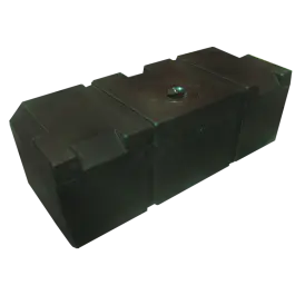 Watertank - 115 liter - Kunststof zwart - 1 Deksel Nieuw Model